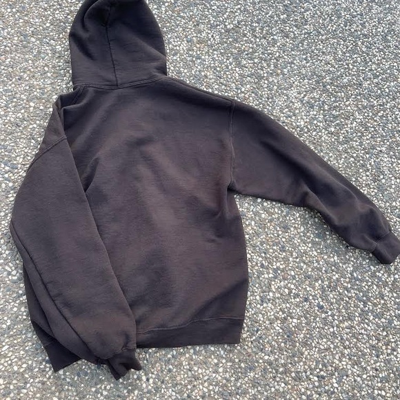 Brown blank hoodie - Picture 2 of 2
